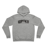 Wreck-It Boards Unisex Hoodie Black Logo