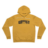 Wreck-It Boards Unisex Hoodie Black Logo