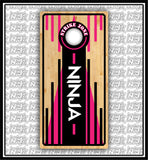 Ninja Strike Zone Cornhole Boards