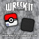 Wreck It Sports Ninja Poke Series Cornhole Bag Set of 4