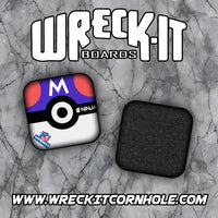 Wreck It Sports Ninja Poke Series Cornhole Bag Set of 4