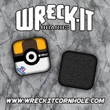 Wreck It Sports Ninja Poke Series Cornhole Bag Set of 4