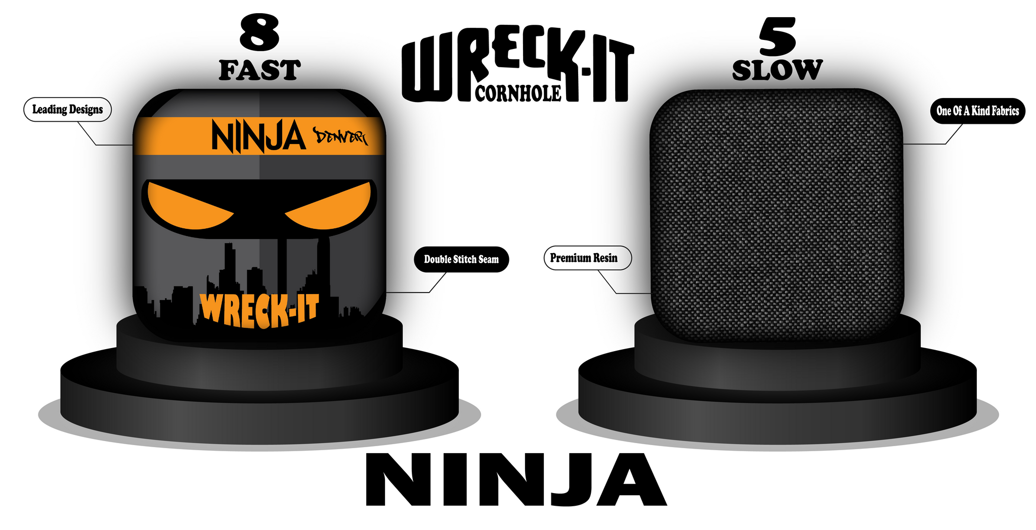 Cornhole Bags – Wreck It Boards