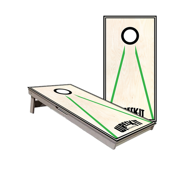 Triangle Design Cornhole Boards Free Shipping